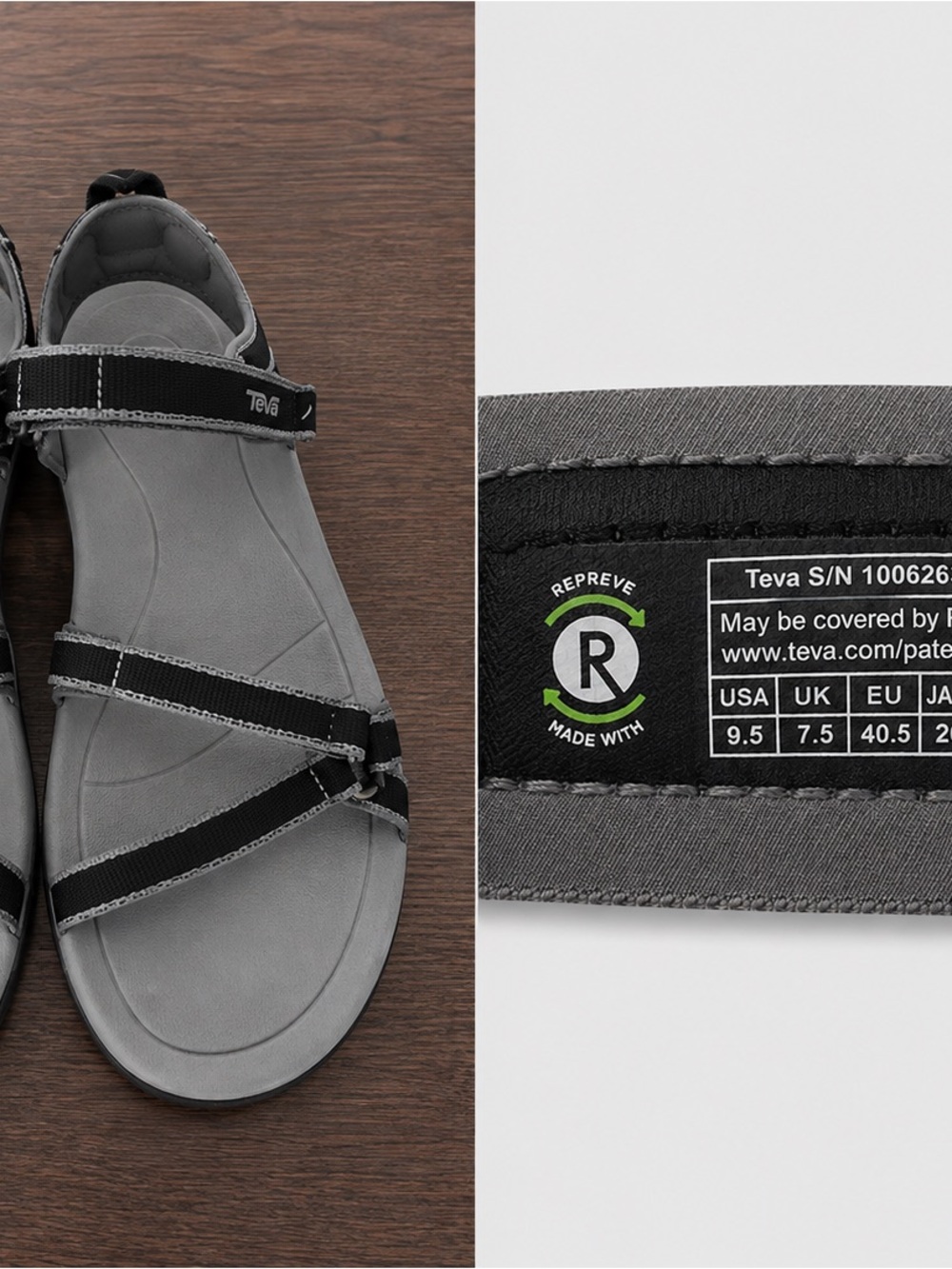 Women's Teva Verra Hiking Sandals - Sz 9.5